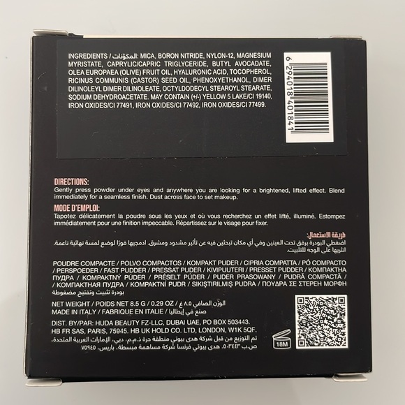 HUDA BEAUTY Easy Bake & Snatch Pressed Talc-Free Brightening and Setting Powder - Picture 6 of 6